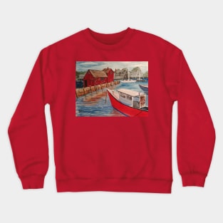 Motif Number 1 at Rockport Harbor Crewneck Sweatshirt